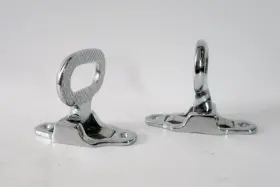 4077 1 St National Set Of Two Stainless Steel Marine Grade Folding Step