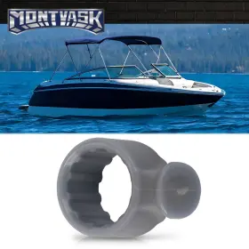 Mm0721 2014mmotor New Bimini Top Round Pole Plastic Rod Holder Tracker Tahoe Boat Hardware