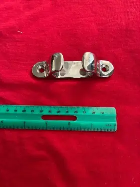Skeanchock4.5 A&l Stainless Steel S.s. Boat Yacht Deck Line Dock Rope Cleat Straight Bow Chock 4 Inch