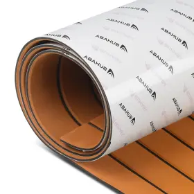Sbd2401962101bwb Abahub Eva Foam Boat Decking 96ftftx21.6ftft Selfadhesive Faux Teak Marine Floori