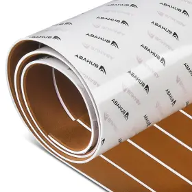Sbd2401963601bww Abahub Eva Foam Boat Decking 96ftftx36ftft Self-adhesive Faux Teak Marine Floor Inch