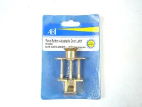 2053br Abi 352210 Boat Marine Brass Push Button Adjustable Door Latch