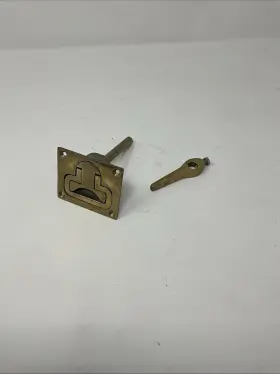 721912 Abi Brass Locking Lifting Handle Flush Mount Marine Interior Exterior