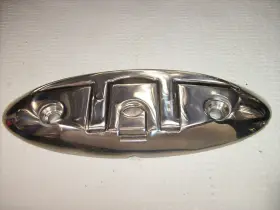 7.131.387 Accon Stainless Steel Spring-up Folding Boat Cleat Size 4.5 6-1/4 Inch Flange