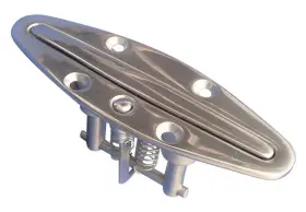 Accon Marine 685867965626 202-4 Boat 316 Stainless Steel 4-1/2 Inch Pop-up Deck Cleat