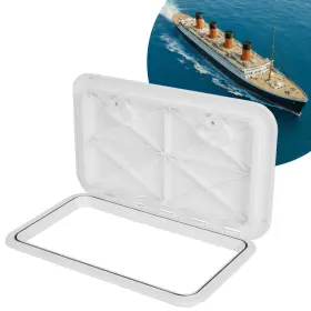 Ta1364 Aftermarket 24 Inch X 14 White Marine Boat Deck Access Hatch And Lid