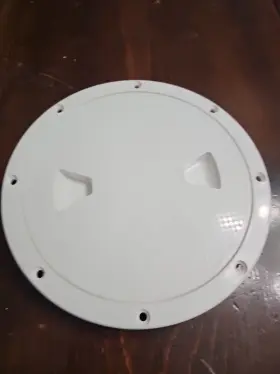 Als-008-1 Alastin 8 Inch Abs Plastic White Round Boat Marine Out Deck Plate Inspection Access