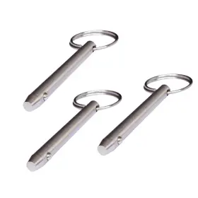 Albedel 616859128415 3 Pcs Quick Release Pins 5/16 Inch 8mm Diameter 316 Stainless Steel Usable Length