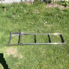 B083928vjq Alfa Marine - Made Collapsible Boat Ladder 3 Step Stainless Steal