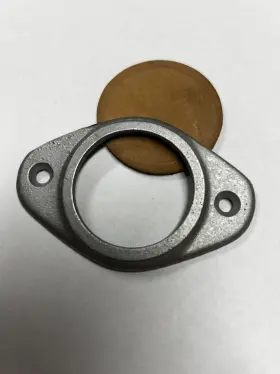 7112-1761 Algonac Vintage Bronze Works Forge Transom Outboard Mount Leather