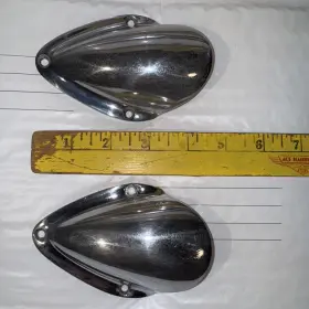 Af-1008-0 Algonac Foundry Vintage Boat Air Vent Chrome Correct Craft Pre-owned