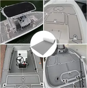 Alq-1 Alianqiu Gray-90240 Plain Gray Boat Flooring Eva Foam Sheet Sea Deck Pad For Fishing 5.5mm