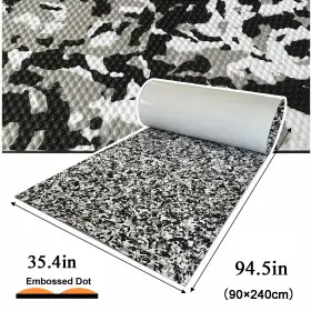 Alq-1 Aliqanqiu Dot-camo-90240 Camo Boat Flooring Eva Foam Teak Deck Foor Mat For Yacht Jon 94.5 Inch Carpet