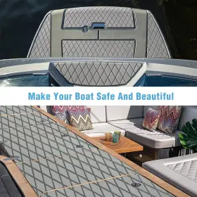 13b-60240-l Aliqnqiu 754129682882 Eva Foam Teak Deck Floor Marine Flooring For Ski And Wake Boat Non-slip Mats