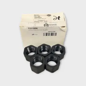 7211856 Altech Corp Black Polyamide Locknut For Pg-21 Cable Glands Lot Of 25