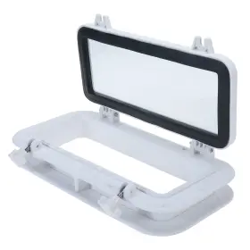 Amarine Made 700425106720 Boat Yacht Rectangle Opening Portlight Porthole 153/4 X 77/8 Replacement Windo