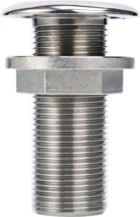 Am33-cd629002 Amarine Made 3/4 Inch Stainless Steel Thru-hull Bilge Pump And Aerator Hose Fitting For Boats