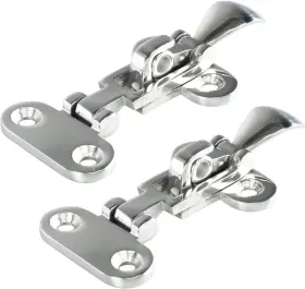 Ca-0011-02 Amarine Made 2 Pack Stainless Steel Hold Down Clamp-locking Cam Latch Anti-rattle Door