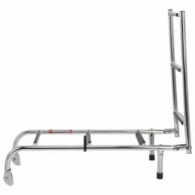Fi-0094 Amarine Made 6 Step Pontoon Transom Ladder Stainless Steel Folding Stern Mount Boat