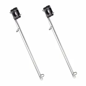 Yi-0166-02 Amarine Made 2x Stainless Steel Boat Flag Pole Holder Fit 7/8 Inch To 1-1/4 Rail Mount Marine