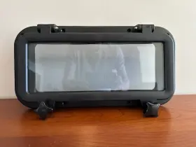 Ympp2-04 Amarine-made Yaemarine Boat Black Rectangular Porthole 15-3/4 Inch X7-7/8 Never Used In Box