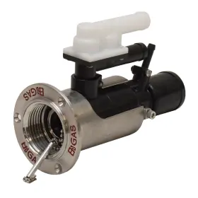 73500040 Ameri-kart Boat Enviro-fill Gas Filler 1 1/2 Inch Ss No Cap