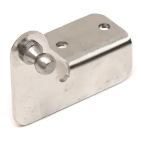 1117676 American Custom Products Pn Boat Hatch Shock Mounting Bracket 2 1/2 X Inch With 3/8 Ball Ss