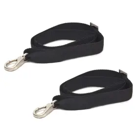 14606 Ameritex Boat Hold Down Straps 23-39 Inch Black Pair