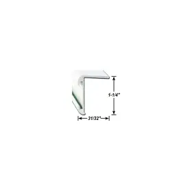 021-85202-16 Ap Products Long Leg Insert Corner Molding 16ft Black