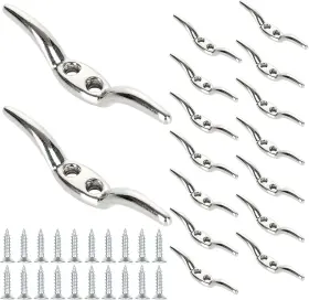 Hcus-ropecleats-4in6in-202201 Apacali Metal Rope Cleats Boat Cleat 2 Inch 4 6 2-3/5 Inch- 16pcs