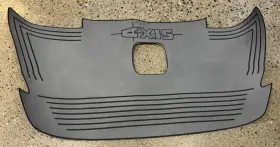 Atgy513 Aquatrac Axis Boat Non-skid Swim Platform Mat A24 Gray
