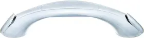 Attwood 2050-5 Ergonomic One-piece Vinyl Grab Handle White Finish