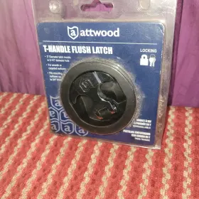 99603b7 Attwood 99500 Locking T-handle Latch # Old Stock Never Used With Keys