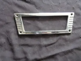 Attwood B65007-1 Vintage Marine Chrome Boat Deck Step Plate Bezel Frame B-65007-1