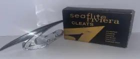 F6002 Attwood Vintage Seaflite Riviera Boat Cleats Nos 6002 Nice