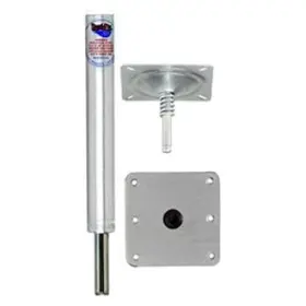 97749-7 Attwood Mari - 075 Series 11 Inch H X 3/4 D Satin Aluminum Fixed Post With Seat