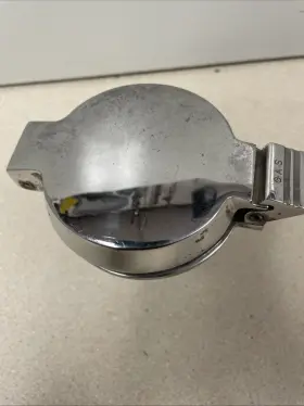 R2670 Attwood Inch Used Stainless Steel Flip Top Deck Fill Gas 1-1/2 Hose Sps