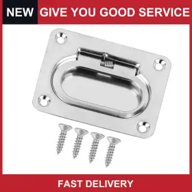 Automall Tech 726215623833 Universal Boat Flush Ring Pull Handle Deck Floor Locker Lift Pack Of 1
