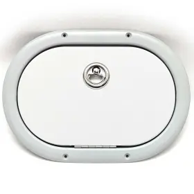 Av-008p-ta Avalon Boats Boat Driver Access Hatch 125460sl 13 3/8 X 9 1/2 Inch Gray