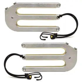127132 Avalon Pontoon Boats Boat Wakeboard Rack Arms Aluminum 11 X 5 7/8 Inch - New