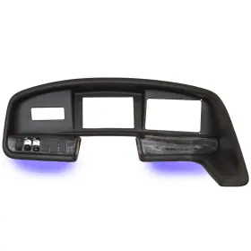 125792 Avalon Pontoons Boat Dash Panel Ensign Ii Helm Black / Faux Woodgrain
