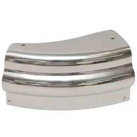 302-316 Avalon Pontoons Pontoon Boat Corner Cap Bracket 125378 Polished Ss Port