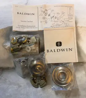 5020.150.idm Baldwin Satin Nickel Half Dummy Function For Non Operational Doors