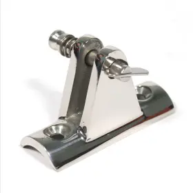 Bangbird 606860046044 Marine Boat Bimini Top Fitting Stainless Steel Concave Deck Hinge Removable Pin