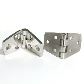 Bangbird 760934016163 2 Pack Marine Grade Stainless Steel Boat Door Cabin Stamp Strap Hinge 3 Inch X 1.5