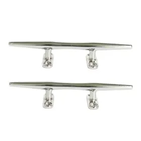 Bangbird 760934017573 2pcs Stainless Steel Open Base Boat Dock Deck Rope Cleat Marine Bollard Yacht 5 Inch