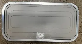 101594b Barletta Midship Storage/deck Lid Part #101594b 37 Inch X19 X1 Aluminum And Hpcd Plastic
