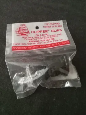 Clp-1 Beckson Clipper Clips -/- 1 Pair New