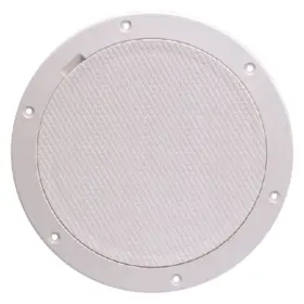 Dp85n Beckson 8 Inch O.d. X I.d. Beige/diamond Abs Pry-out Deck Plate