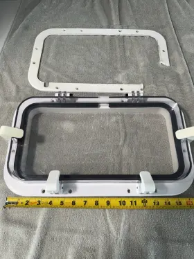 Po714dwc-10 Beckson 714 7ftft X 14ftft White Rectangular Rain Drain Opening Port